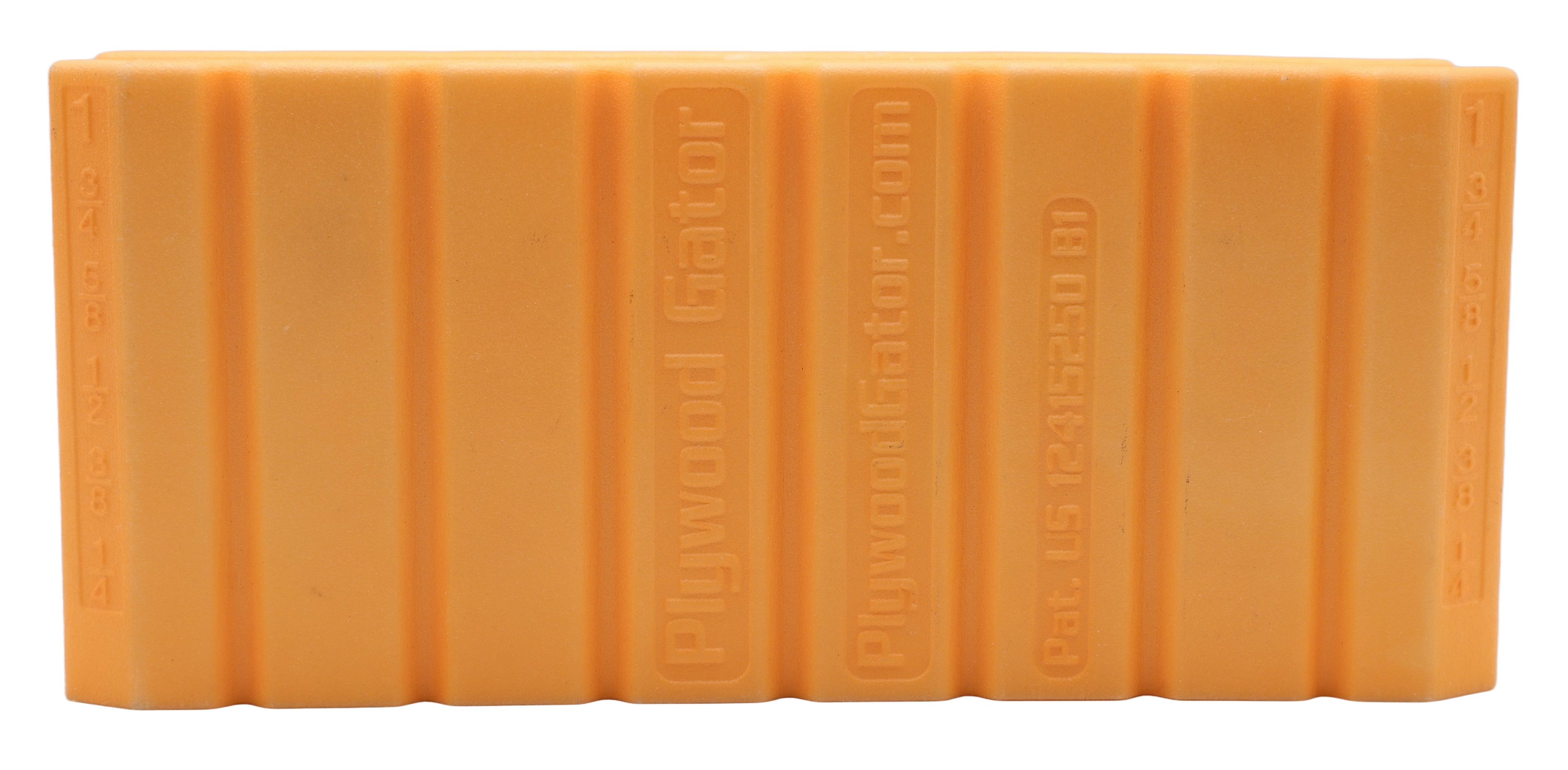 Plywood Gator in Orange Color