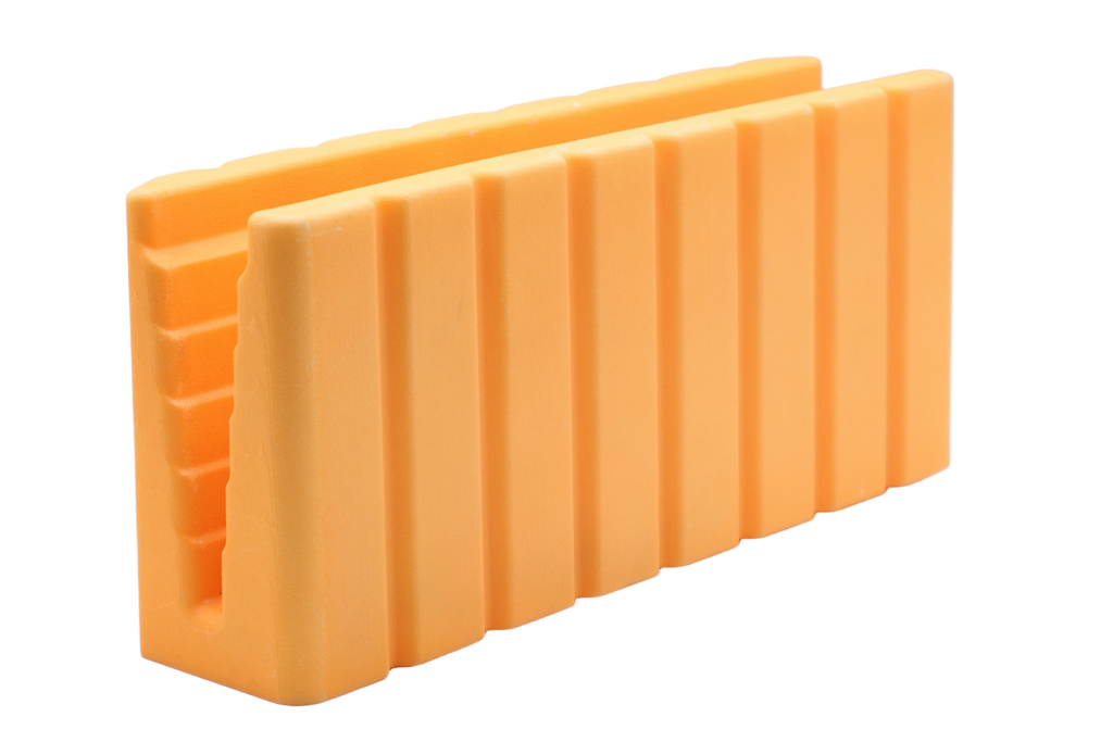 Plywood Gator in Orange Color